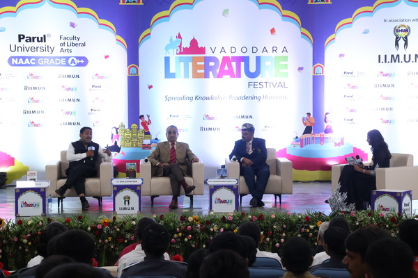 PU’s Faculty of Liberal Arts harnesses a Culture of Art in the Form of Words as Vadodara’s Literature Festival Concludes.